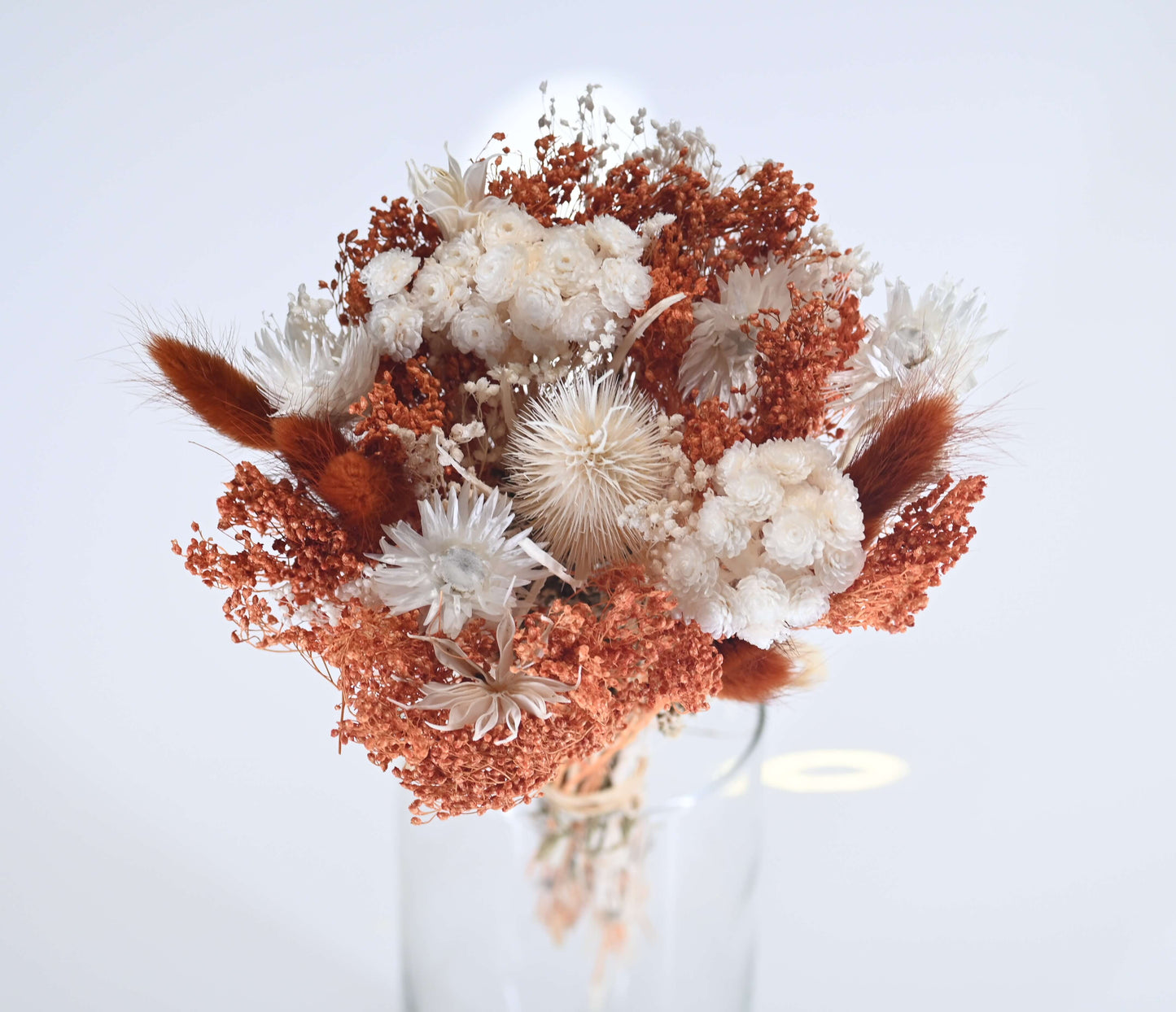 Lueur d'Automne - Bouquet de fleurs séchées - couleur ambre