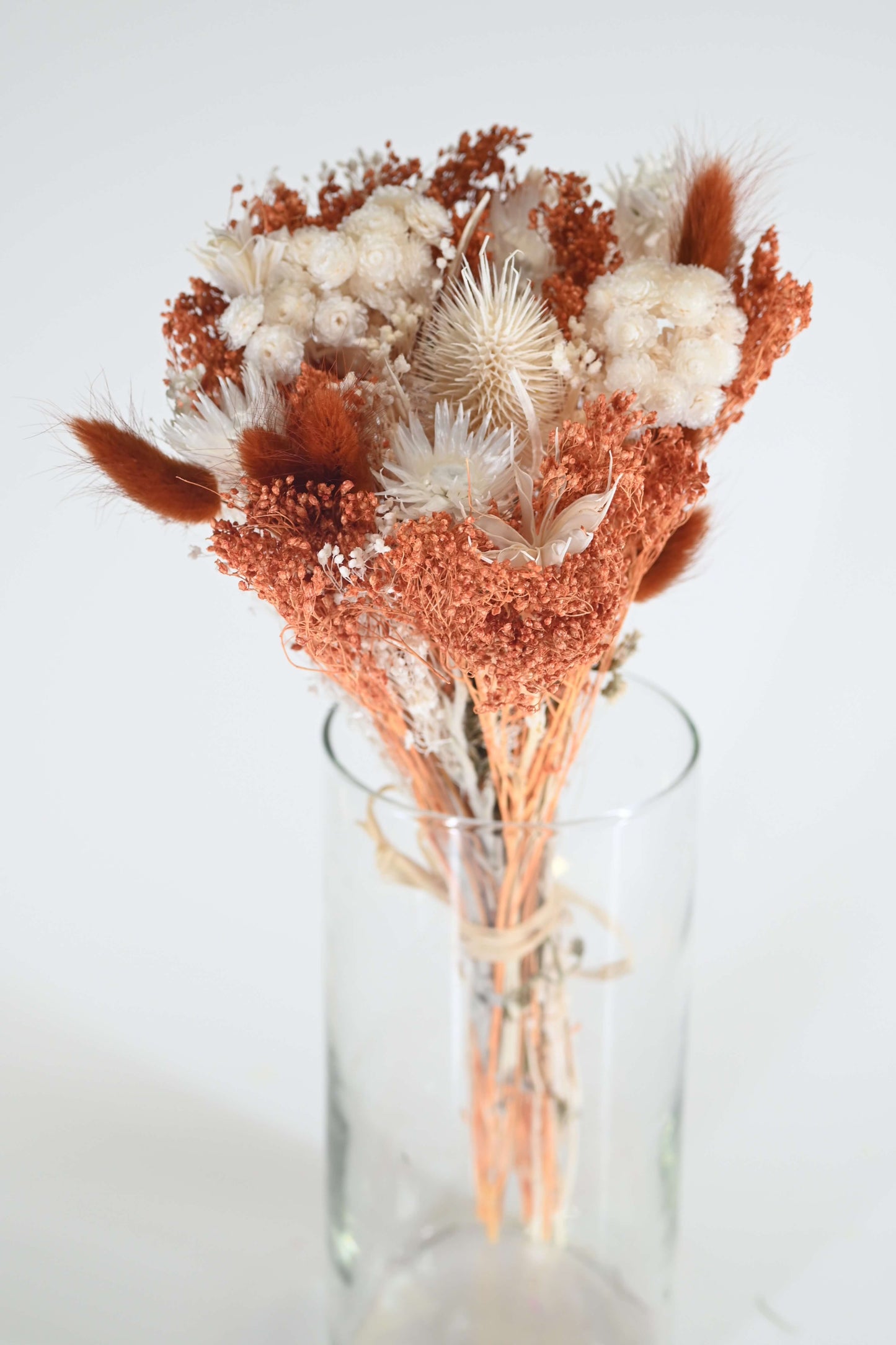 Lueur d'Automne - Bouquet de fleurs séchées - couleur ambre