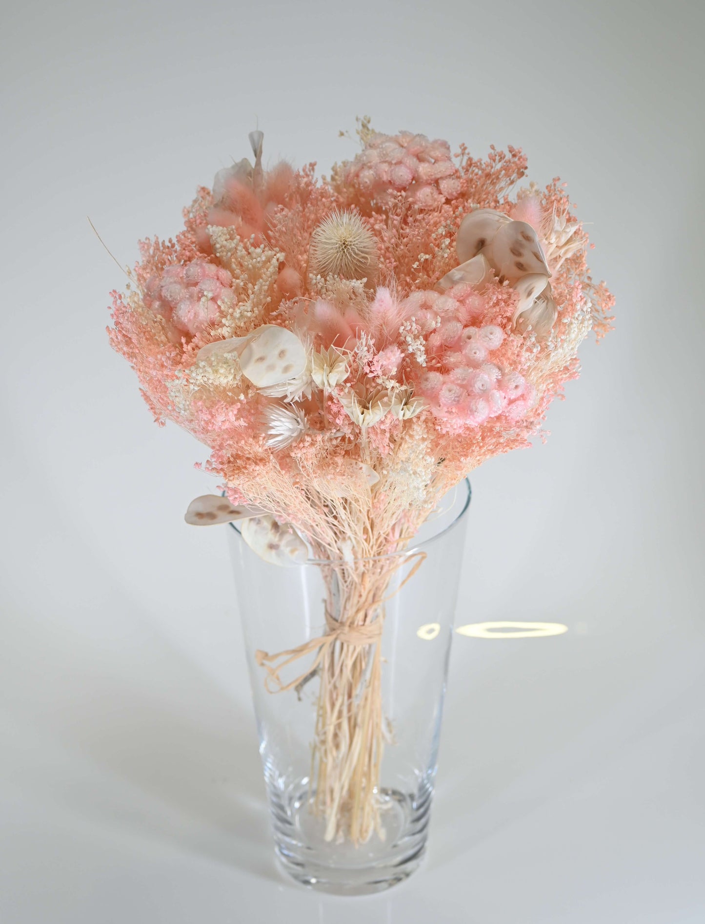 Eclat de Rose - Bouquet de fleurs séchées - couleur rose pâle