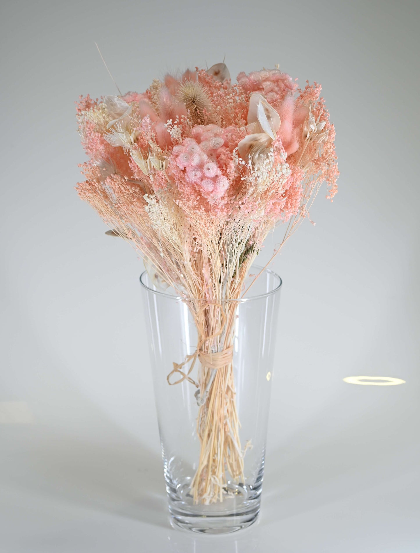 Eclat de Rose - Bouquet de fleurs séchées - couleur rose pâle