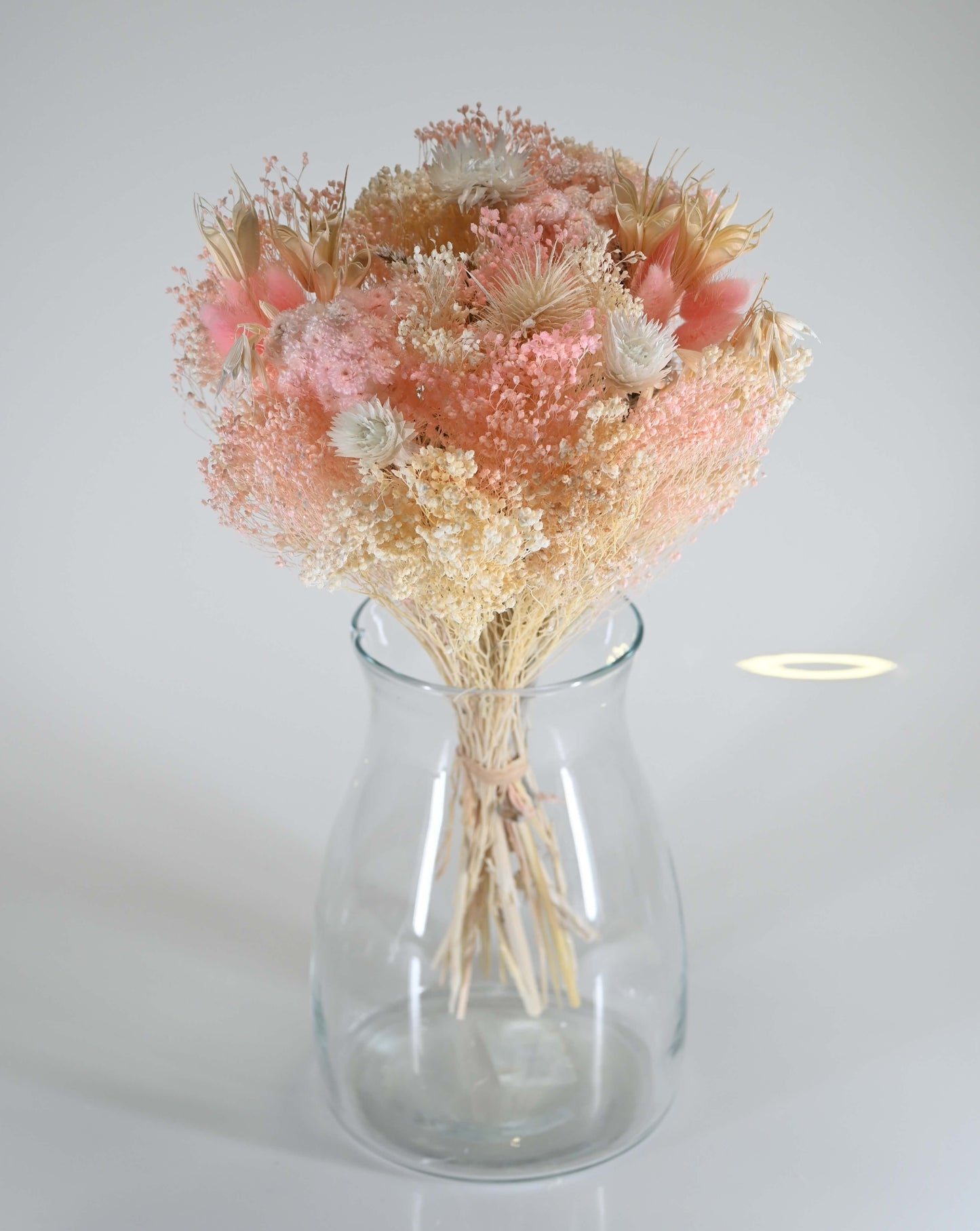 Eclat de Rose - Bouquet de fleurs séchées - couleur rose pâle